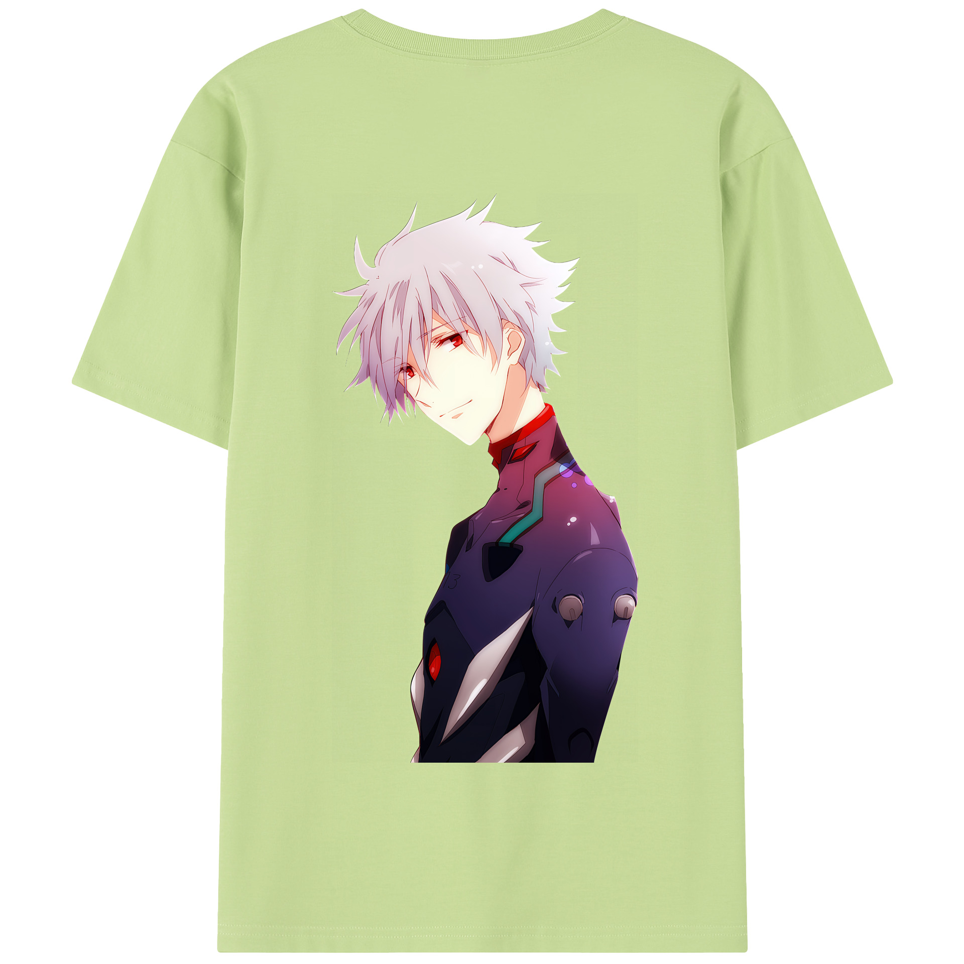 （画像用） EVA 新世紀エヴァンゲリオン 綿100％半袖Tシャツ（背面プリント）